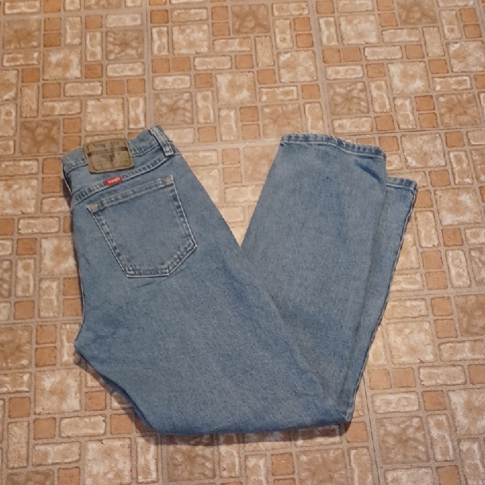 Wrangler Light Blue Relaxed Jeans 31x30 Jeans
